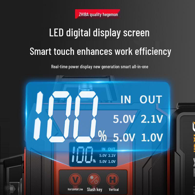 12-Line High Precision Green Infrared Level with Automatic Outdoor Wall Sticking and Self-Leveling
