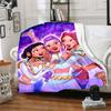 1pc Blanket Kpop Hunter5 Print Design, Lightweight Blanket for Sofa, Bed- Soft &Warm, Gift for All Seasons like Christmas, Halloween