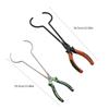 Multifunctional Tongs for Metal Casting and Jewelry Refinement Furnace Clamp for Metalworkers and Jewelry Makers