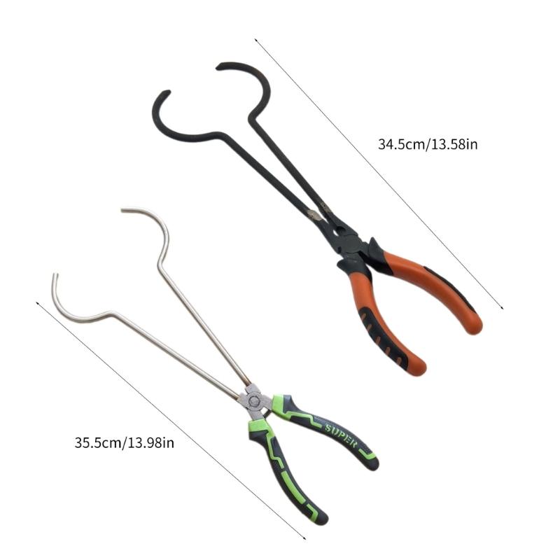 Multifunctional Tongs for Metal Casting and Jewelry Refinement Furnace Clamp for Metalworkers and Jewelry Makers