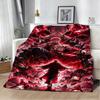 Cartoon Jujutsu Kaisen Anime 3D Flanelldecke Weiche Überwurfdecke Kunst Für Heimdekoration Schlafzimmer Bett Sofa Abdeckung Picknick Fans Geschenke