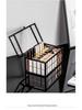 High-End Dustproof Glass Lipstick Storage Rack with Lid, Multi-Layer Design, Large Capacity for Lipstick and Lip Gloss