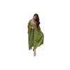 Kurta Anarkali Brodé pour Femme Gosriki en Mélange de Rayonne avec Pantalon et Dupatta (Kanota Green-Gs_Xxl_Green_Xx-Large)