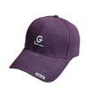 Retro Hole in The Wall Hard Top Hat for Women Letter Embroidered Peaked Cap Lesbian Couple Baseball Cap Outdoor