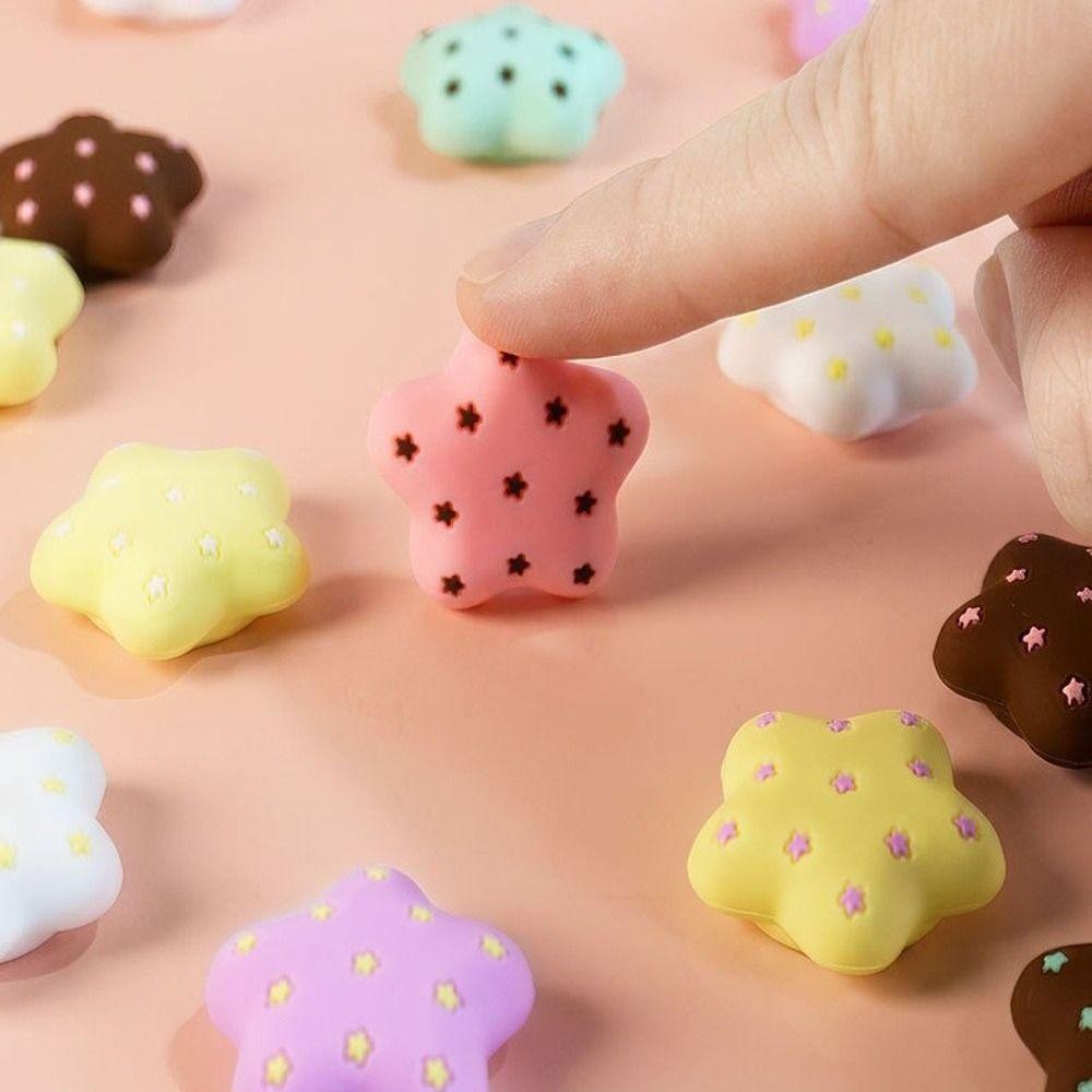 4 Pcs Star Shaped Silicone Thumb Grips for Switch2/NS2/PS4/PS5/Pro/Xbox Controller Accessories