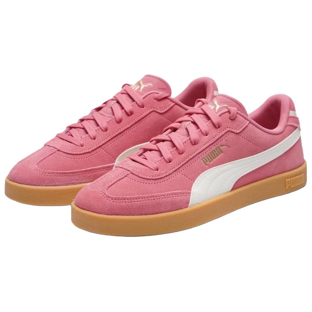 Puma Club 2 Era Sd Comfortable Versatile Durable Shock Absorption Low Top Training Shoes Unisex Sneaker Pink 409204-02