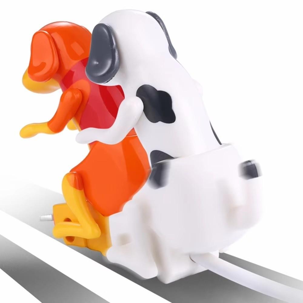Cartoon Stray Dog Fast Charger For Type-C Phone Charging Line Charging Cable Phone Accessories