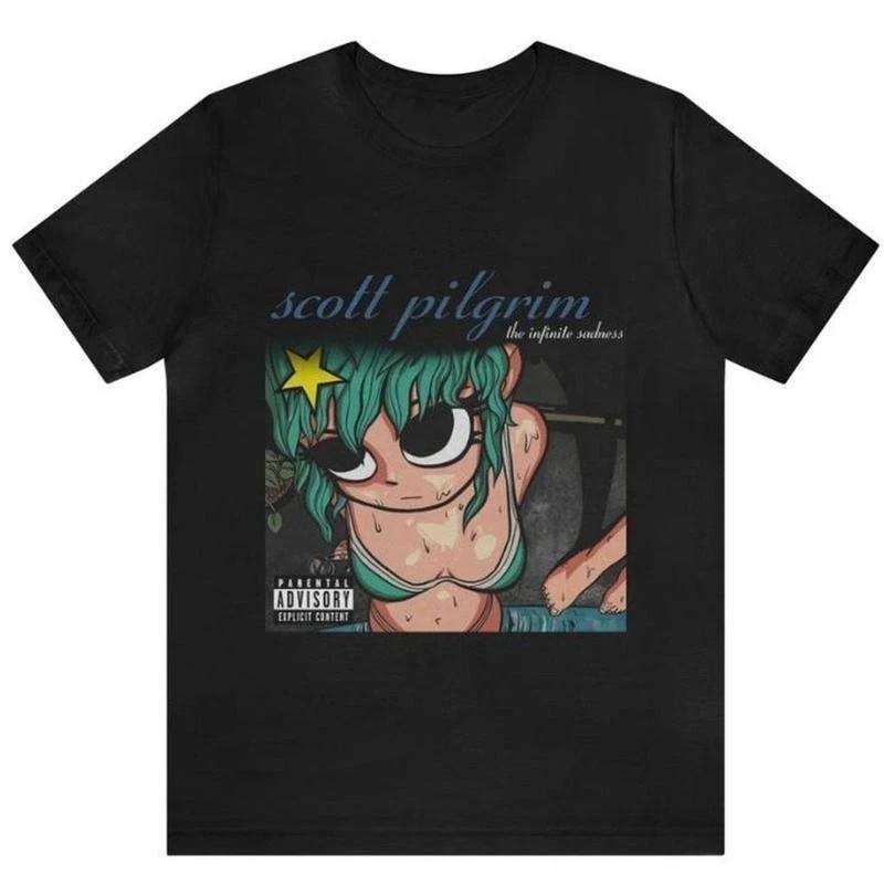 Scott Pilgrim Deftones Graphic Tee Unisex Short Sleeve Shirt S-5XL Unisex T-Shirt XXXXL