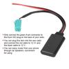 Audio Wireless Bluetooth Stereo Radio Cable Auxin Adapter Fits for Clio 20052011