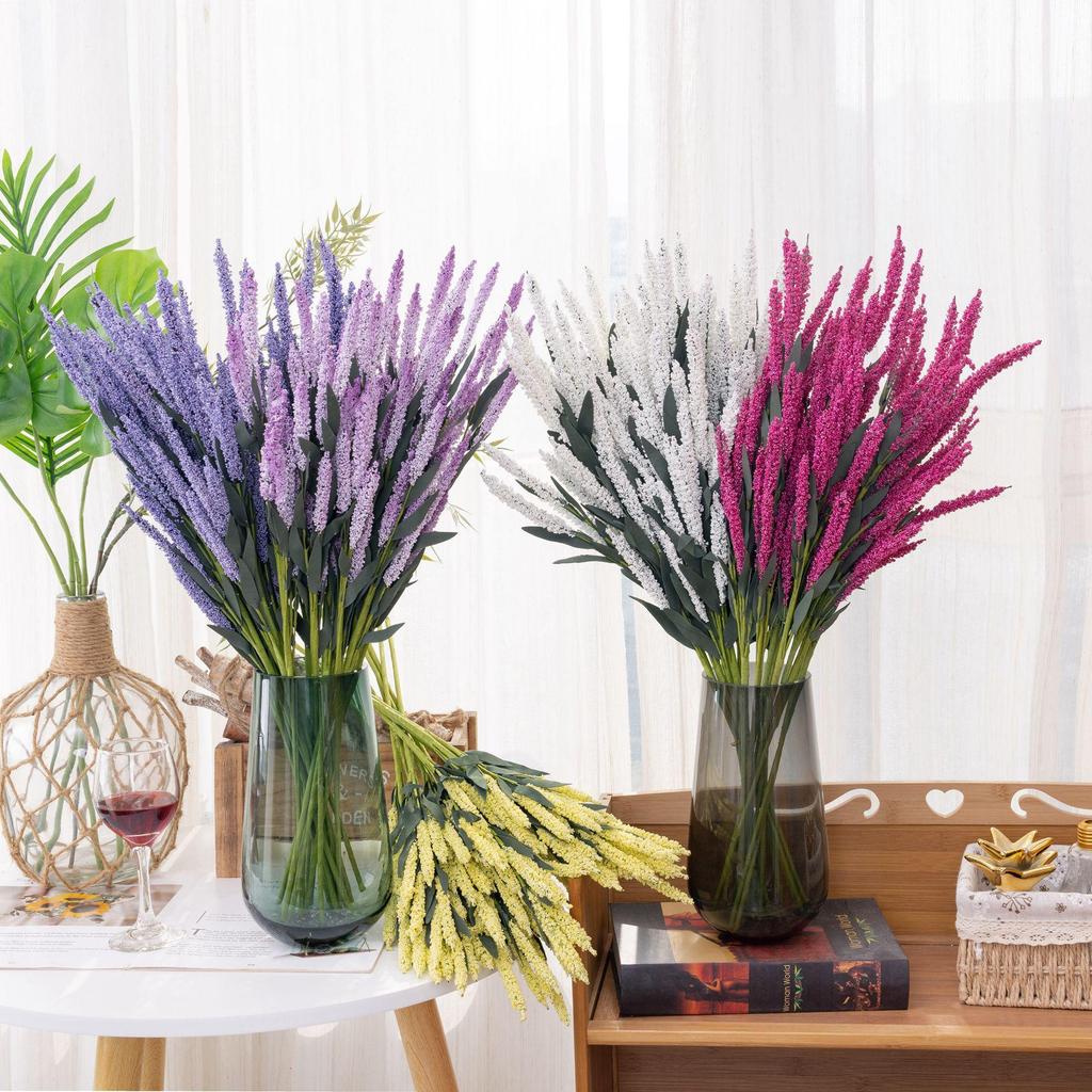 Lavender Artificial Flower Wall for Home & Wedding Decor - INS Style