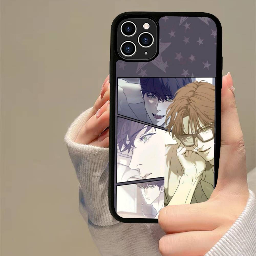 Nerd Project Bl Anime Phone Case For iPhone 16 Pro Max 15 14 Plus 14 13 12 11 17 PC+TPU Cases Back Cover