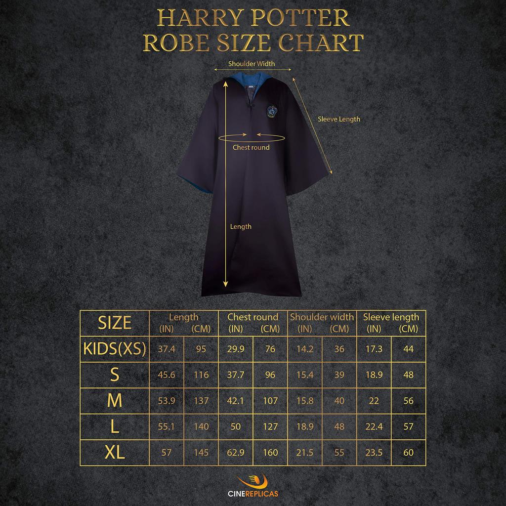 Cinereplicas Robe De Sorcier Harry Potter Serdaigle Taille L 4895205600218 Ravenclow