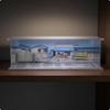 1:64 Diecast Display Case Transparent Front Themed Diorama Clear Sides Garage