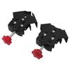 2Pcs Corner Clamps Woodworking 90 Degree Right Angle Clamp Set Seal Open Type Welding Clamping Tool