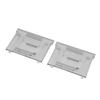 2PCS Bobbin Cover Plates Transparent Plastic Slide Plate Assembly Replacement for BB370 BM2800 BM2800CT BM2800FG
