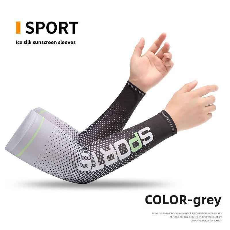 Ice Silk Gradient Sun Protection Sleeves for Men & Women - UV Protection for Outdoor Activities