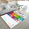 Numberblocks Personalized Name Floor Mat Design for Hallway Living Rooms Foyer Dining Room Antislip Carpet Anime Office Decor Best for Christmas