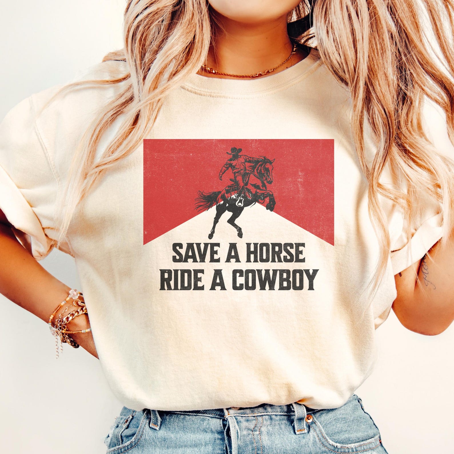 Western Graphic Tee, Cowboy Shirt, Comfort Colors Shirt, Western Cowgirl Style T-Shirt, Vintage Country Shirt, Rodeo Tshirt, Cowboy Carter 2XL