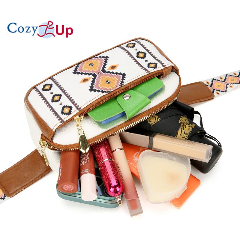 Chest Bag Multifunctional Casual Shoulder Bag Bohemian Ethnic Style Messenger Bag