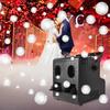 Smoke Bubble Machine Double Holes DMX 512 Remote Control Wedding Stage Bubbles Effect for DJ Disco Bars Parties Show