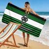 Borussia Mönchengladbach Print Strandtuch, Großes Weiches Schnelltrocknendes Handtuch für Strand Camping Schwimmen