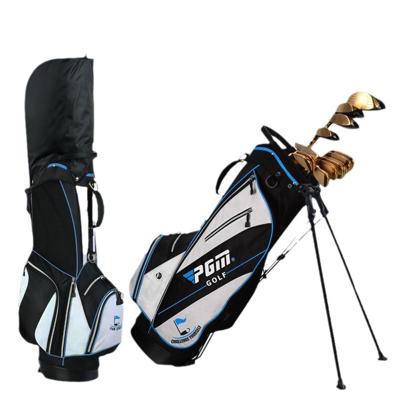 PGM Waterproof 14-Club Lightweight Nylon Golf Bag with Stand