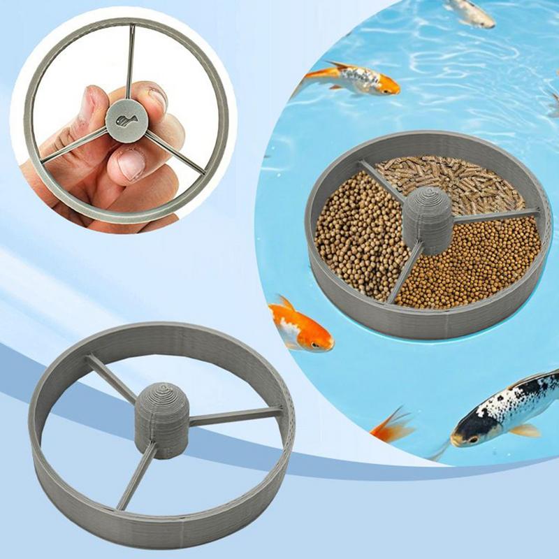 Tank Floating Fish Ring Feeding Ring for Fish Round Shape Tank Accessories Breeding Tools for Guppy Betta Turtle Freshwater