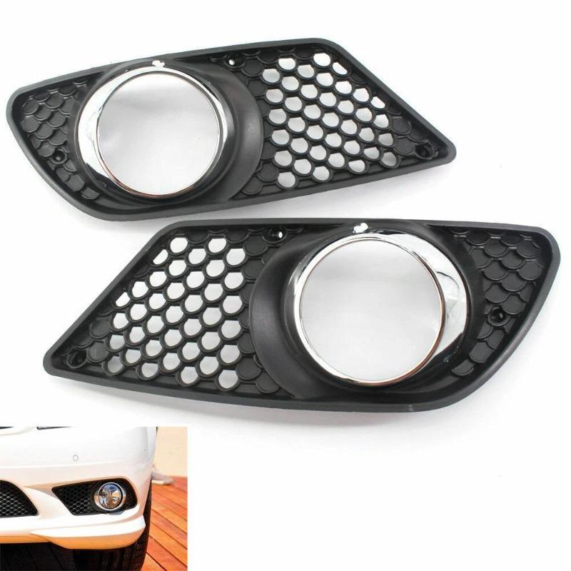 Fog Light Bezel Frame Trim Cover For Mercedes-Benz C-Class W204 2008-2011,Fog Lamp Surround Garnish,Original Clip-on Direct Installation