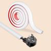 1pc 2m/78.74in Slot Floor Cord Cover Cord Protector Extension Wiring Duct Electric Wire Slot Cable Manage Cable Hider Organizer