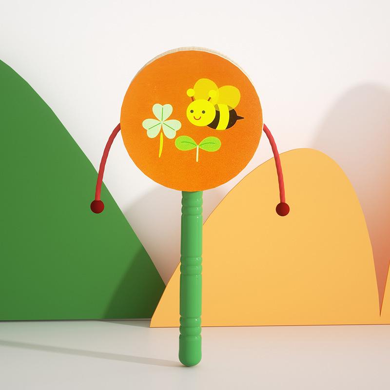 Деревянный бубен для музыки и танцев в раннем детстве