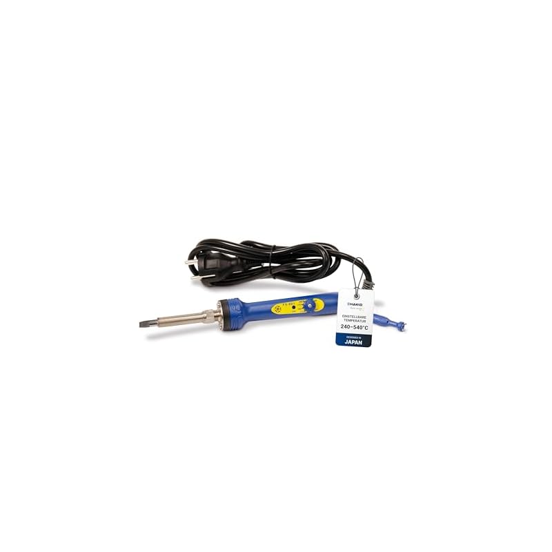 HAKKO FX601-01 Dial-Type Temperature Control Soldering Iron, High Heat Capacity, for Stained Glass