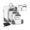 6-piece Travel Packaging Cube Storage Bag Packaging Compressed Travel Luggage Packaging Storage Bag Set