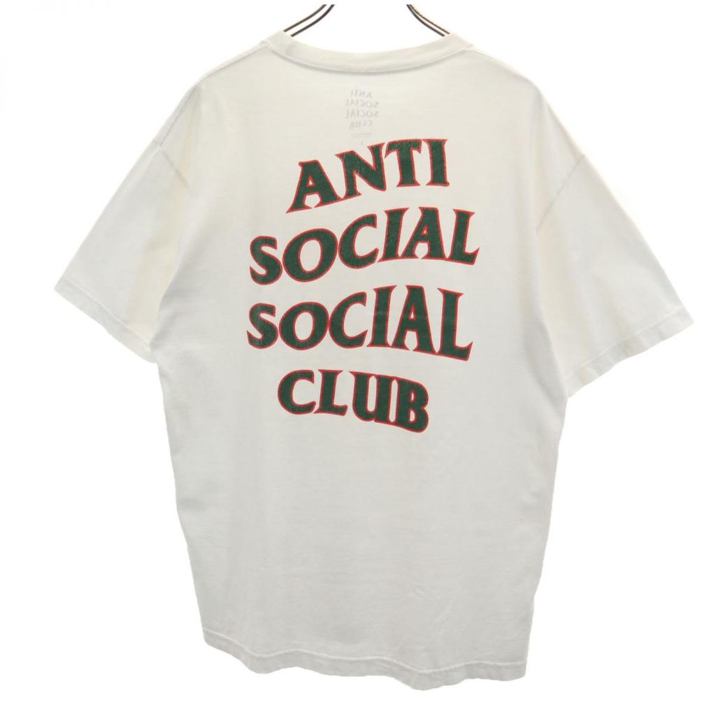 ANTI SOCIAL SOCIAL CLUB Made In USA Back Print Short Sleeve T-shirt L Men's Used