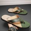 Fashion Men's Slippers Summer Beach Outdoor Leisure Breathable Wear-resistant Fashion Anti-slip High Quality Home Men's Flip-flops