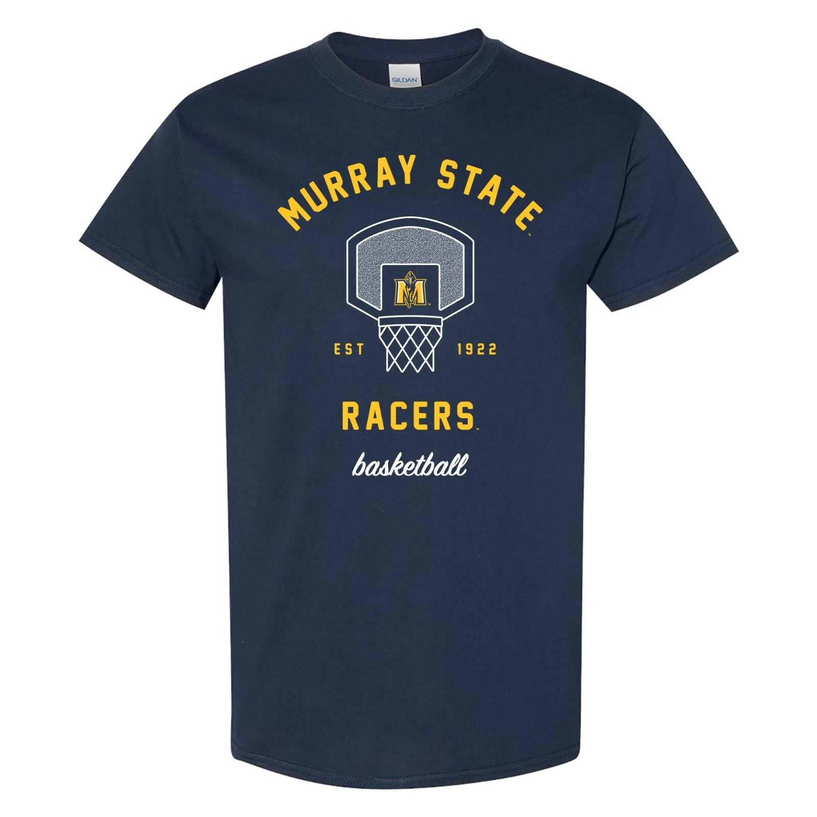Murray State Racers Basketball Net T Shirt - Navy S