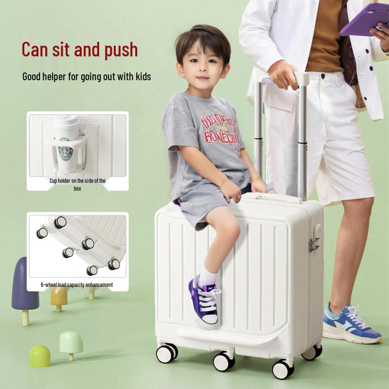 Children s 20-inch Ride-On Carry-On Luggage