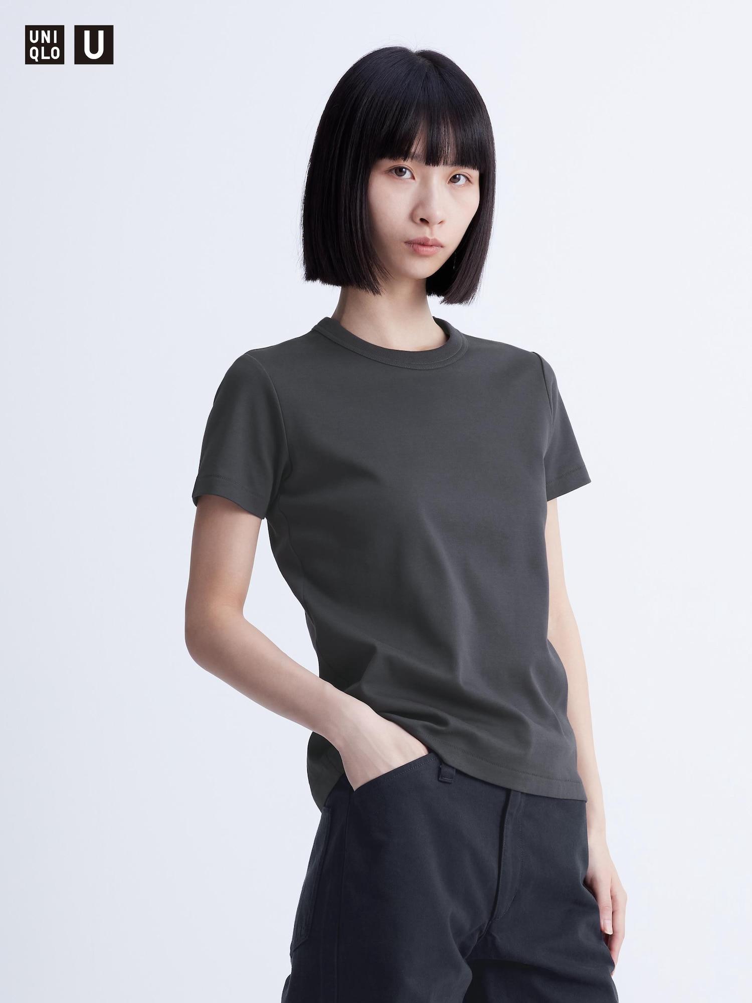 

Футболка Uniqlo Japan с круглым вырезом и коротким рукавом 08 DARK GRAY/XL