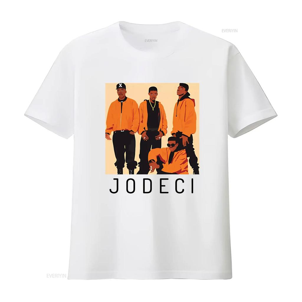 Jodeci T Shirt 90s R B Jersey Vintage Washed Versatile Fashion Streetwear Designer Clothes Top For Everyday Wear Stretched
