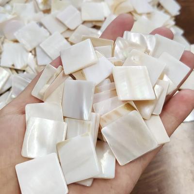 100g Square Chinese Freshwater Shell Mother of Pearl Mosaic Tile for Interior House Decoration Tiles for Diy Project
