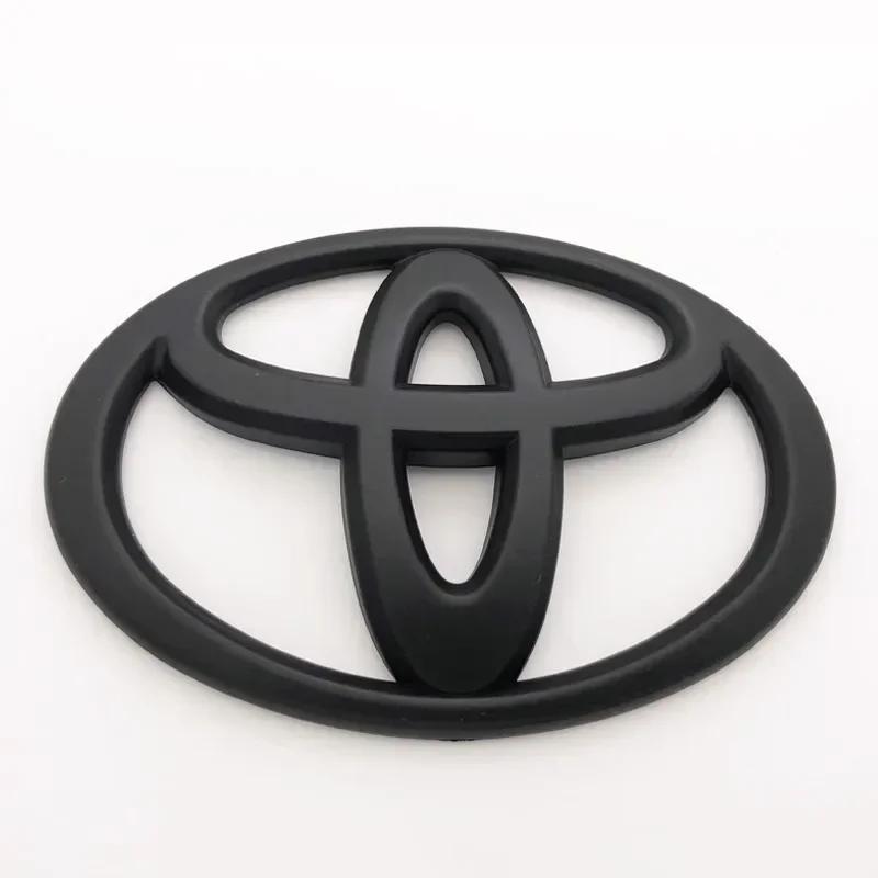 3D ABS Car Logo 2004-2013 for Toyota RAV4 4WD Front grille suitcase trunk black sticker car repack accessories.