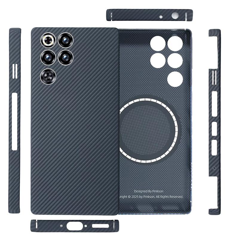 Carbon Fibre Case For ZTE Nubia Redmagic 11 Pro Plus Back Cover Case for REDMAGIC 11 PRO PRO+