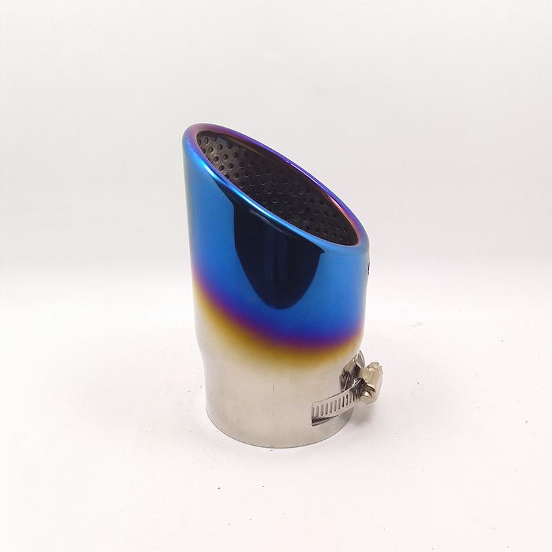 Țeavă de eșapament albastră din oțel inoxidabil pentru Jin Xuan CX5/CX4/CX3, Wrangler, A6L, Q3