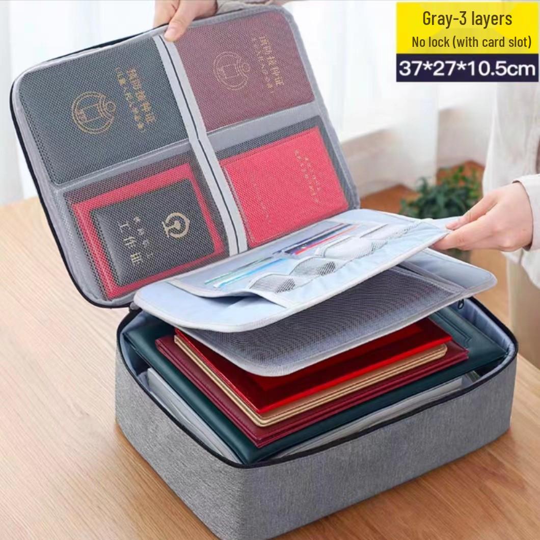 

Організатор для подорожніх документів великої місткості: Багатошаровий водонепроникний тримач для паспорта та карток