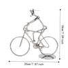Metal Construction Metal Bicycle Model Art Sculpture Home Decor Ornaments  For Bedroom Decor
