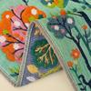 4pcs Quick Dry Pastoral Style Hand Towel 4 Layer Cotton Gauze Tea Towel Kitchen Towel  Bathroom