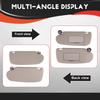 1Pair Car Sun Visors Shades Vanity Mirror 1902167 For Dodge Ram 1500 2002-2009 2500 3500 2003-2009 Sun Shade Sunvisors