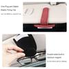 Car Suede Glasses Clip Sun Visor Sunglasses Clamp For Skoda Kylaq Elroq Kodiaq Octavia Enyaq Kamiq Scala Rapid Superb Karoq Yeti