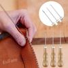 EsiFare Manual Awl (Set of 3) - Leather Awl, Wooden Awl, Sewing Awl, Handheld Sewing Machine Awl, Awl Tool, Hand Sewing Repair Tool, Handy Shoe Repair