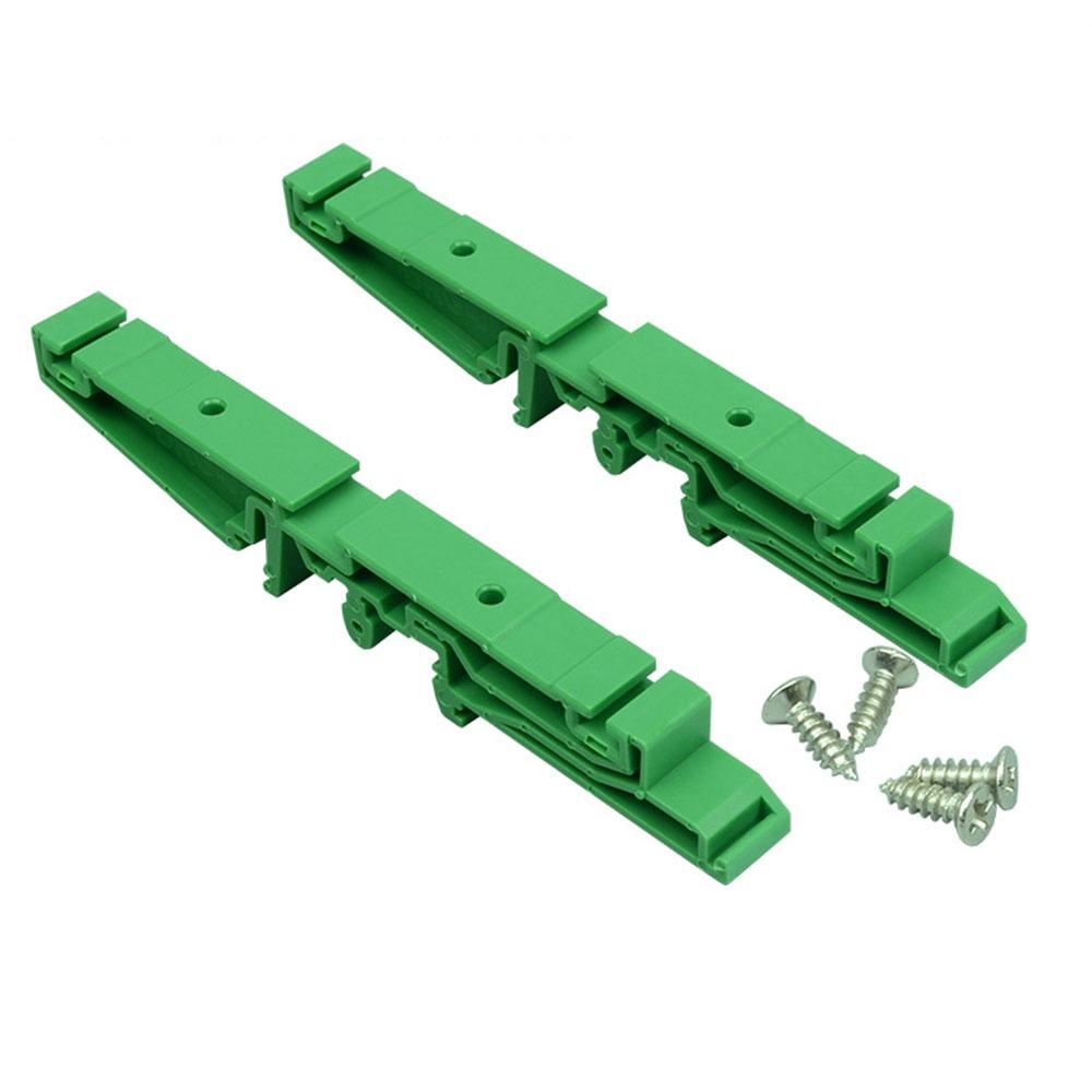1pair Spare Parts PCB Connectors DIN 35 Rail Mount Mounting Support Adapter PCB Support Systems