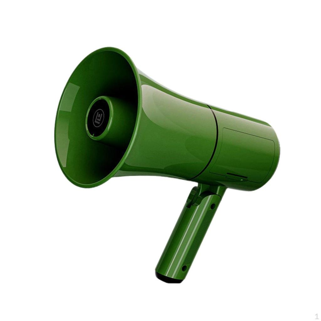 Bluetooth Megaphone Speaker, Handheld Rechargeable Loudspeaker, Outdoor Recording Amplifier for